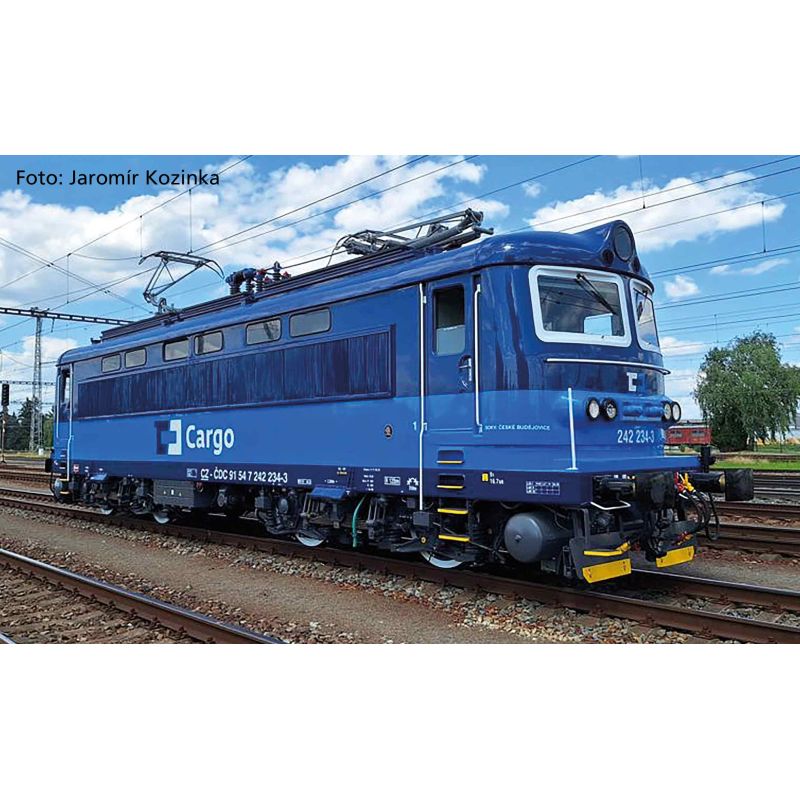 PIKO 97404 Villanymozdony, Rh 242, Plehács, CD Cargo VI