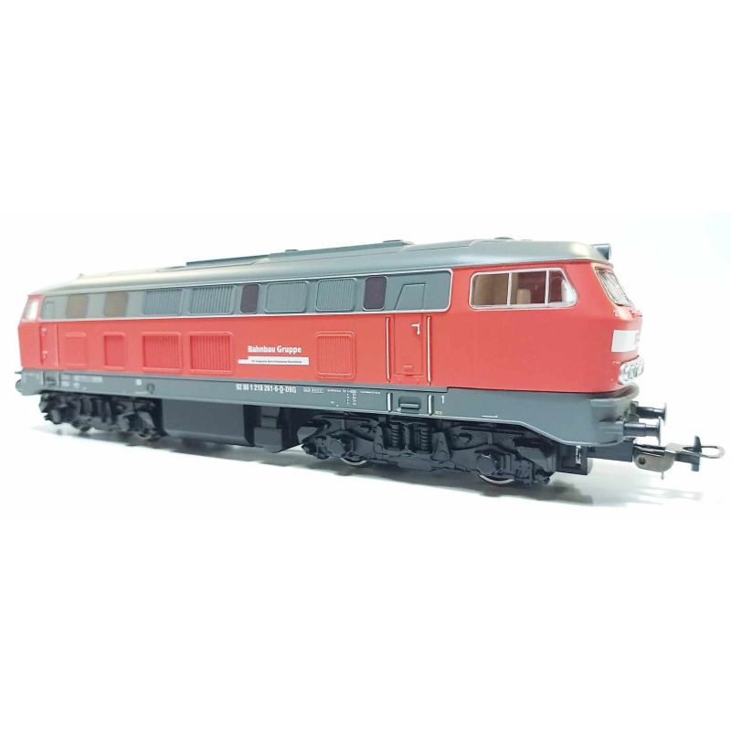 Piko 98544B Dízelmozdony, BR 218 261-6, Bahnbau Gruppe, DB AG VI