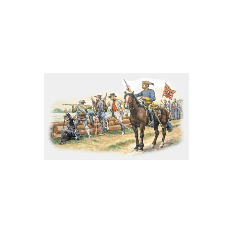 Italeri 6014 CONFEDERATE INFANTRY (AMERICAN CIVIL WAR)