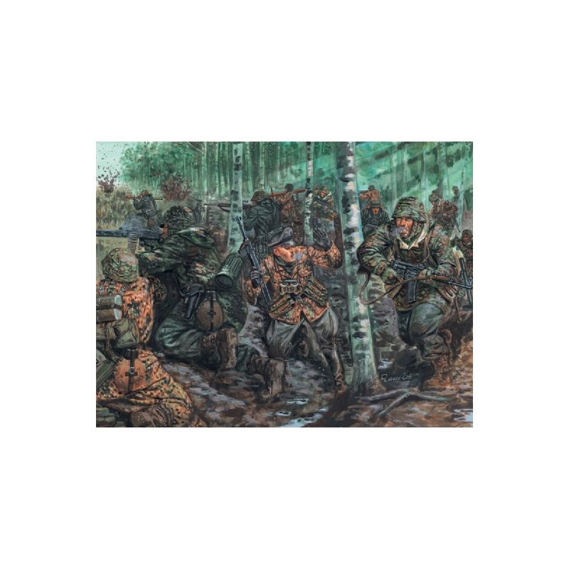 Italeri 6068 Német elit csapatok
