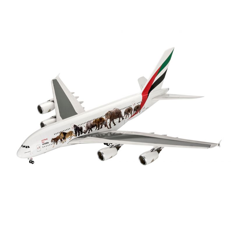 Revell 03882 Airbus A380-800 Emirates Wild L