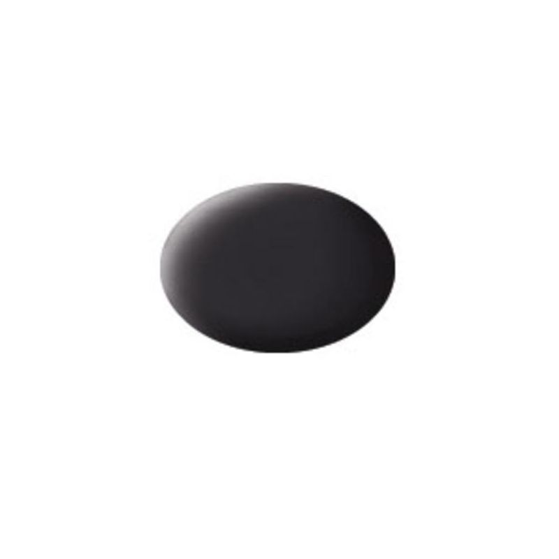 Revell 36106 Aqua tar fekete matt makett festék