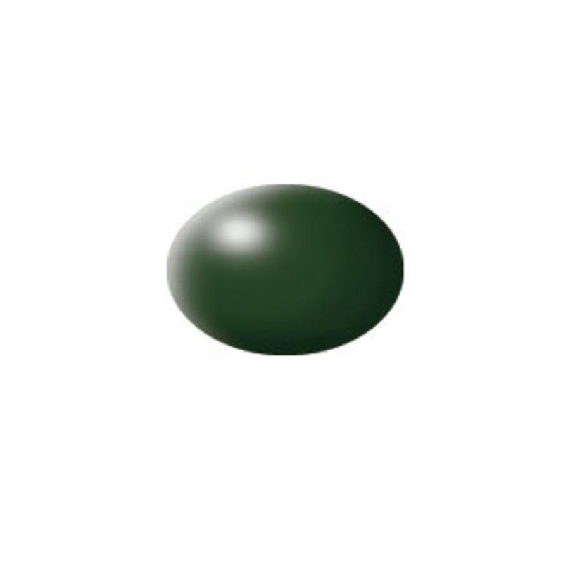 Revell 36363 Aqua sötét zöld selyem makett festék