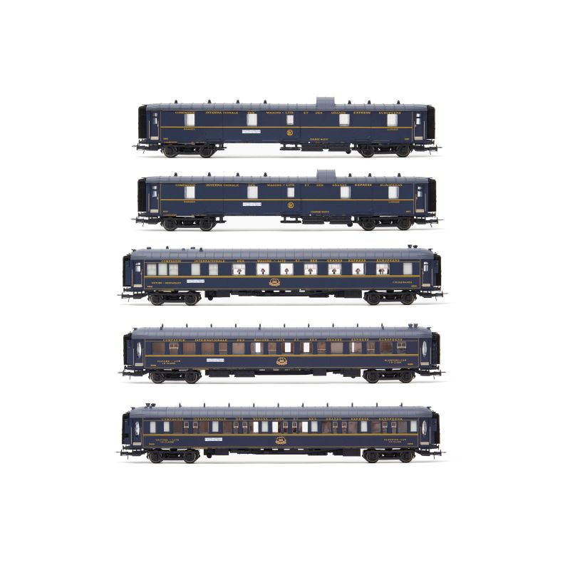 Rivarossi HR4384 Személykocsi készlet, Orient Express, CIWL II