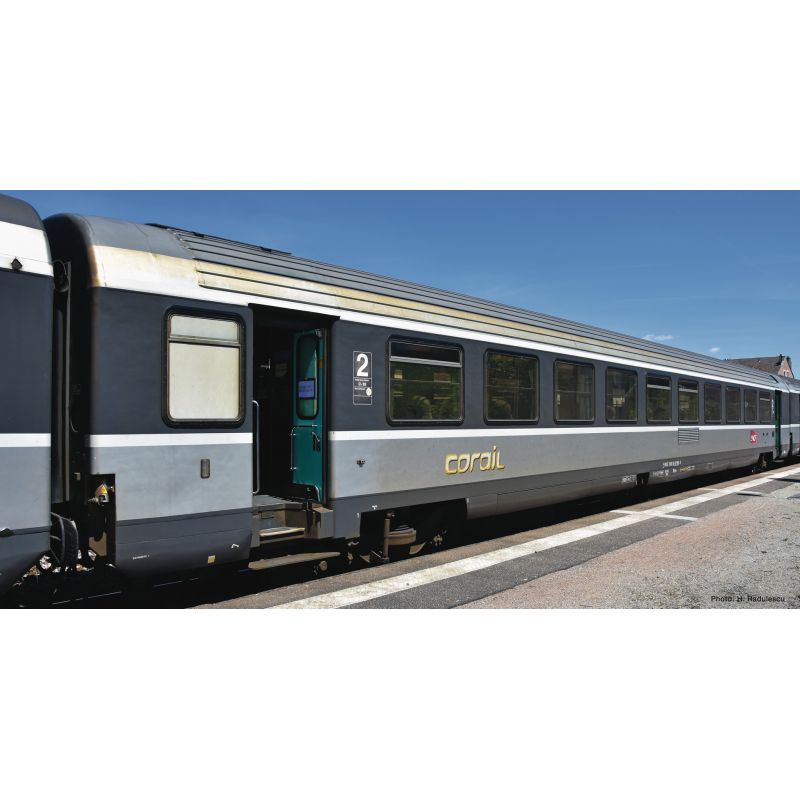 Roco 74539 Személykocsi 2.o. B10rtu, Corail SNCF V-VI