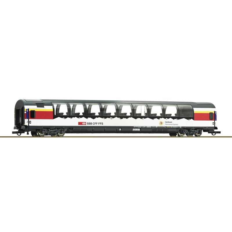 Roco 6200017 Személykocsi, panorámavagon, 1.o. Apm, Gotthard, SBB VI, 2. pályaszám