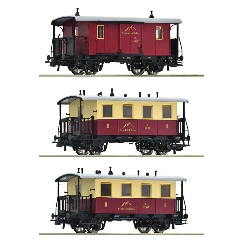 Roco 6200063 Személykocsi készlet, Sonnblick-Bahn III