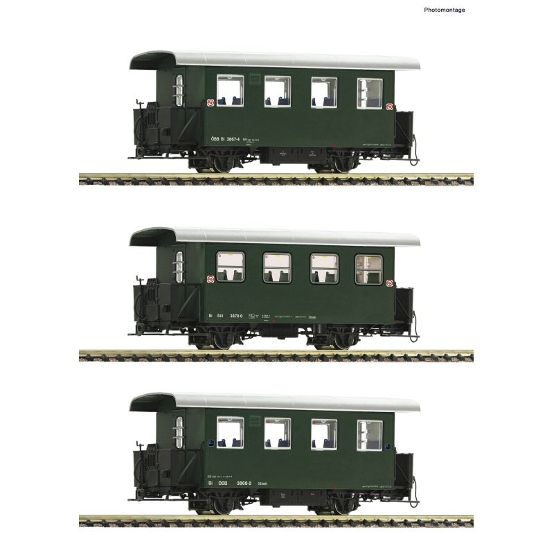 Roco 6240001 Személykocsi készlet, Spantenwagen, ÖBB IV-V