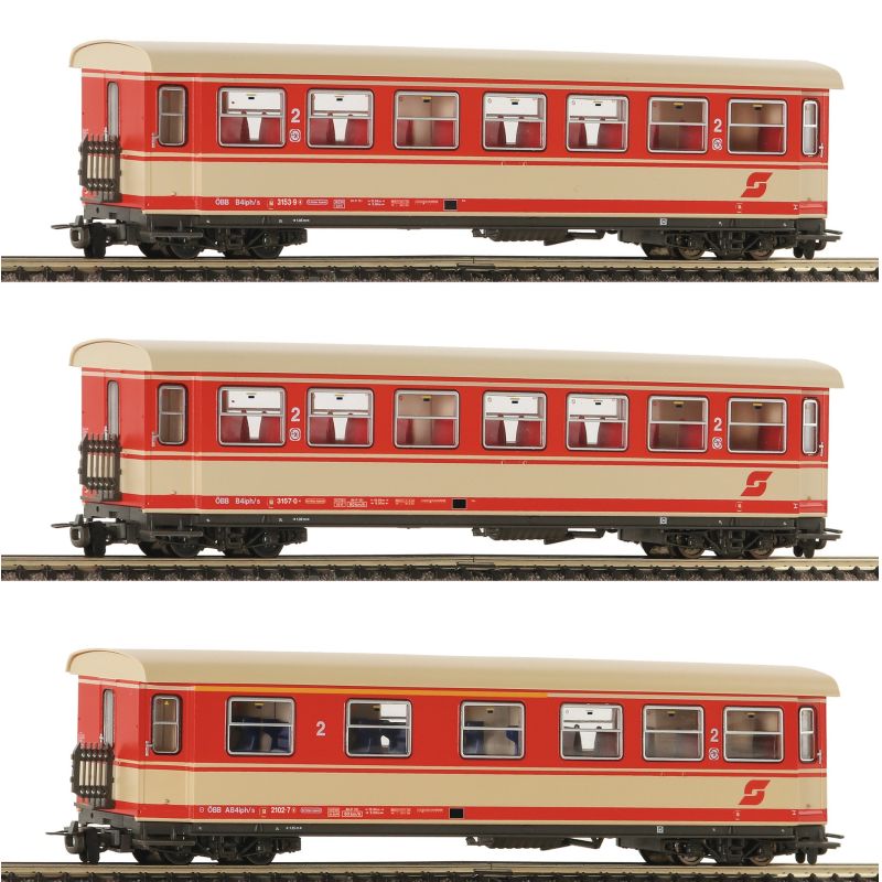 Roco 6240004 3er Set Személykocsi OEBB