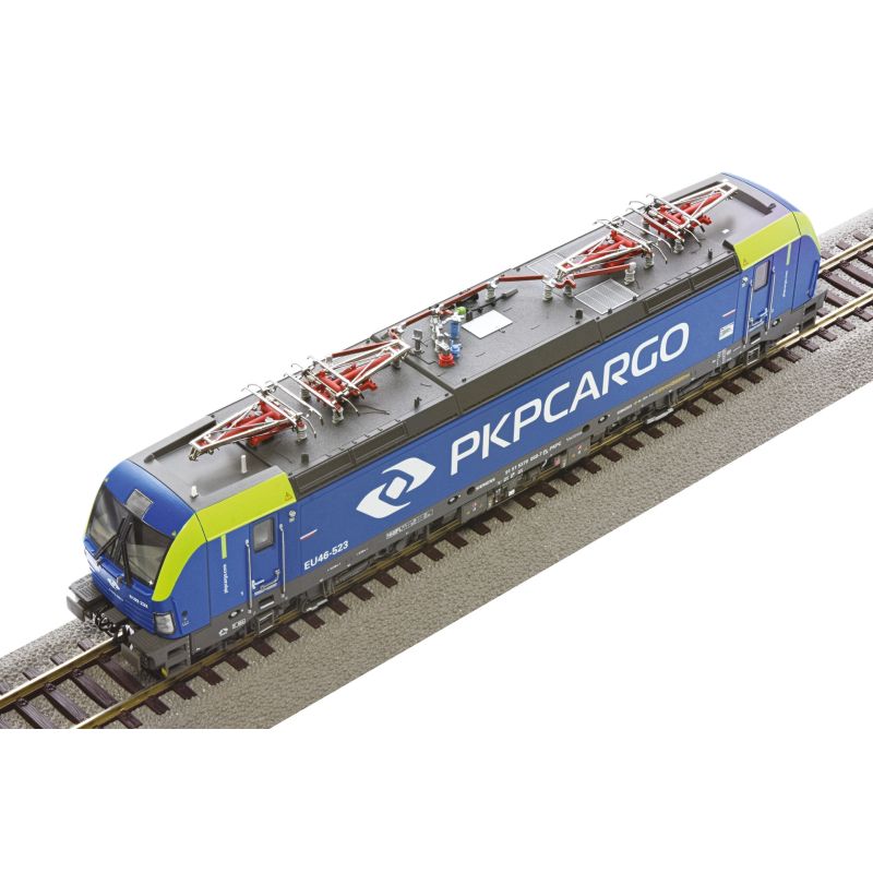 Roco 70058 Villanymozdony, EU46-523, Vectron, PKP Cargo, hangdekóderrel