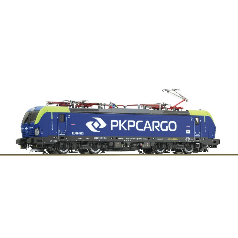 Roco 70058 Villanymozdony, EU46-523, Vectron, PKP Cargo, hangdekóderrel