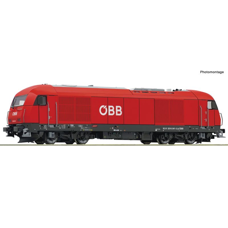 Roco 7300013 Dízelmozdony, Rh 2016 041-3, Herkules, ÖBB VI