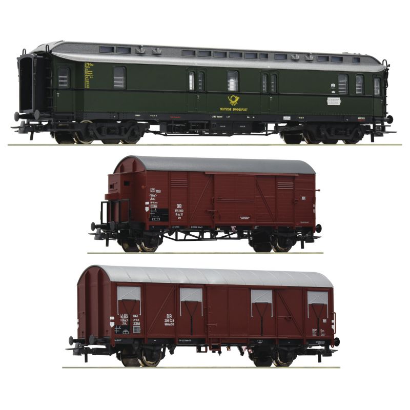 Roco 74091 Postakocsi szett, DB III