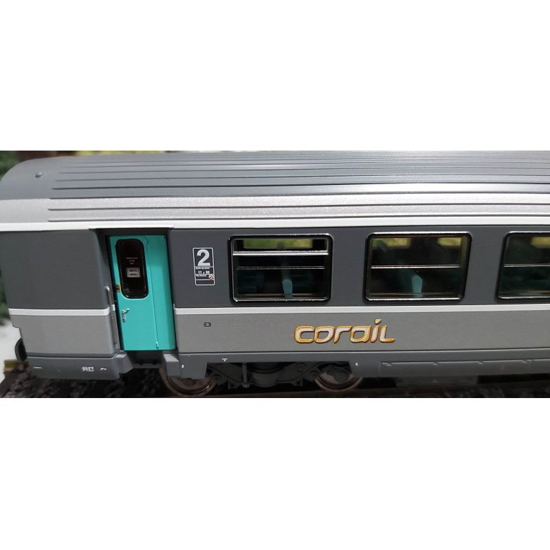 Roco 74541 Személykocsi, 2.o. B10tu, Corail, SNCF V-VI