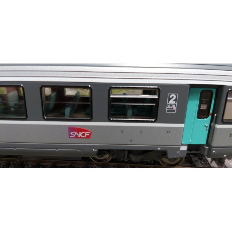 Roco 74541 Személykocsi, 2.o. B10tu, Corail, SNCF V-VI