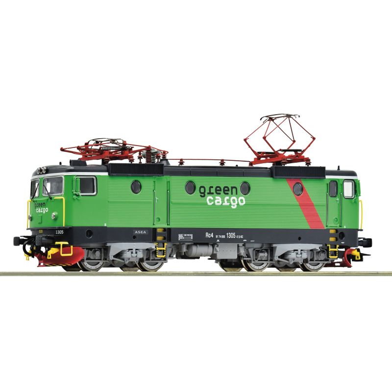 Roco 7500007 Villanymozdony, Rc4 1305-3, Green Cargo, SJ VI