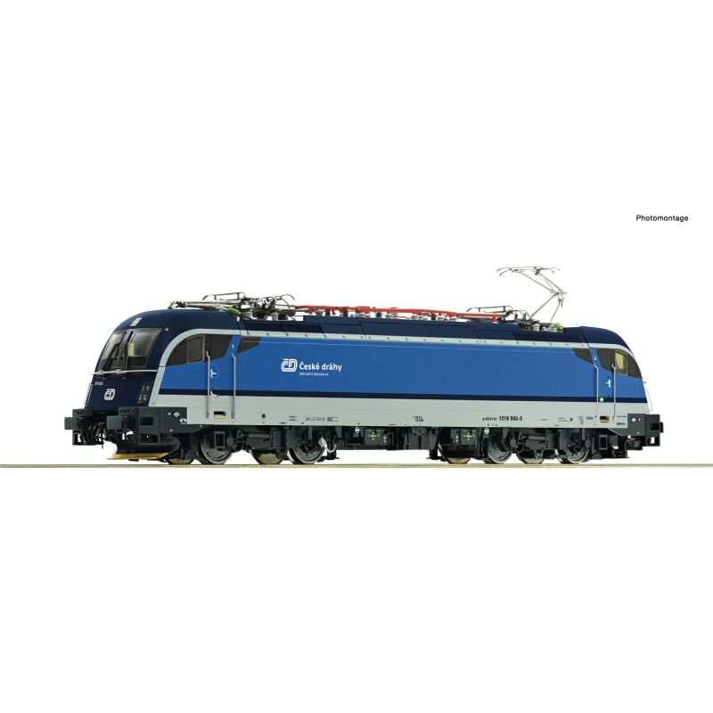 Roco 7500012 Villanymozdony, Rh 1216 903-5, Taurus, Railjet, CD VI