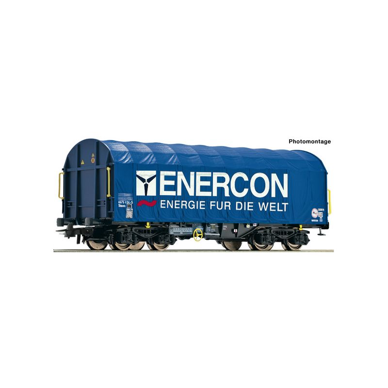 Roco 76448 Schiebeplanenwagen, Enercon epoche 6