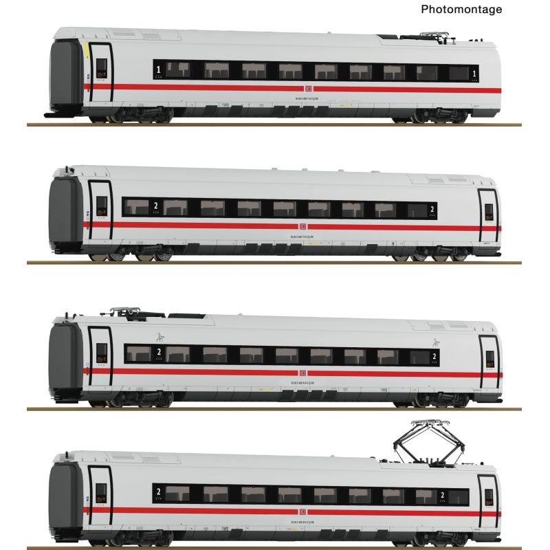 Roco 7700018 Személykocsi készlet ICE 3neo villamos motorvonathoz, DB AG VI