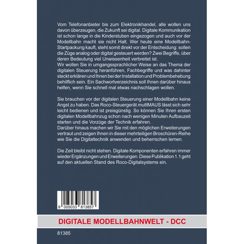 Roco 81385 Digital f. Einst. 1.1