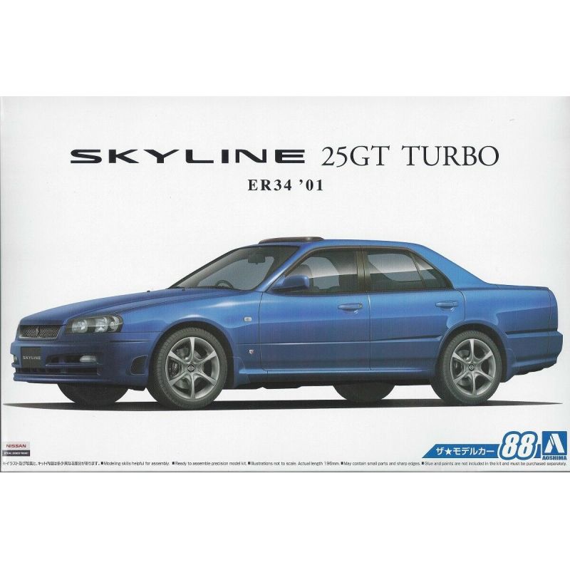 Aoshima Nissan Skyline 25GT Turbo