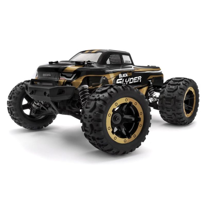 BLACKZON 540101 Slyder MT 1/16 4WD Electric Monster Truck - Gold