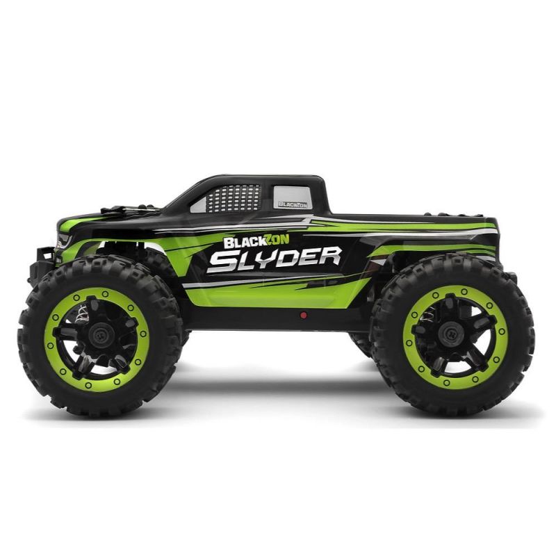 BLACKZON 540100 Slyder MT 1/16 4WD Electric Monster Truck - Green