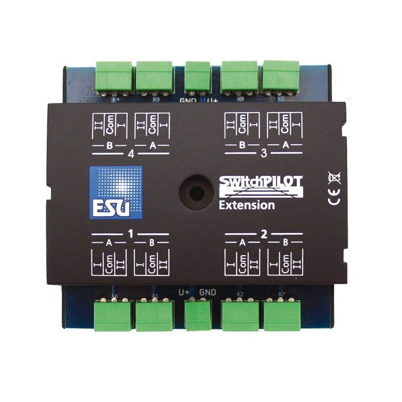 ESU 51801 Switch Pilot bővítőmodul V1.0, 4 db relékimenettel