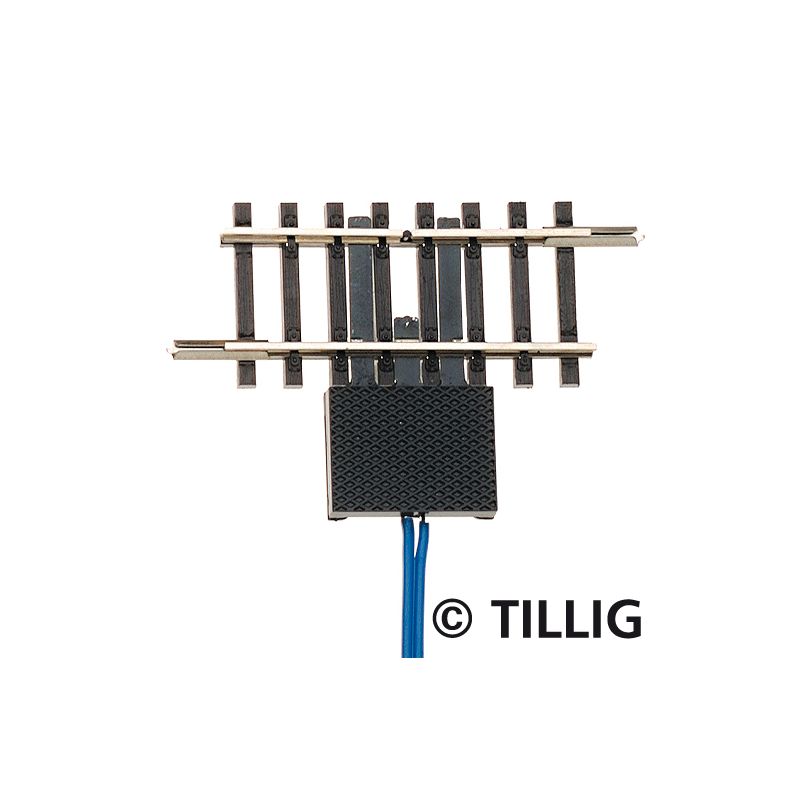 Tillig 83156 Megszakítósín 41,5 mm, két csatlakozóval