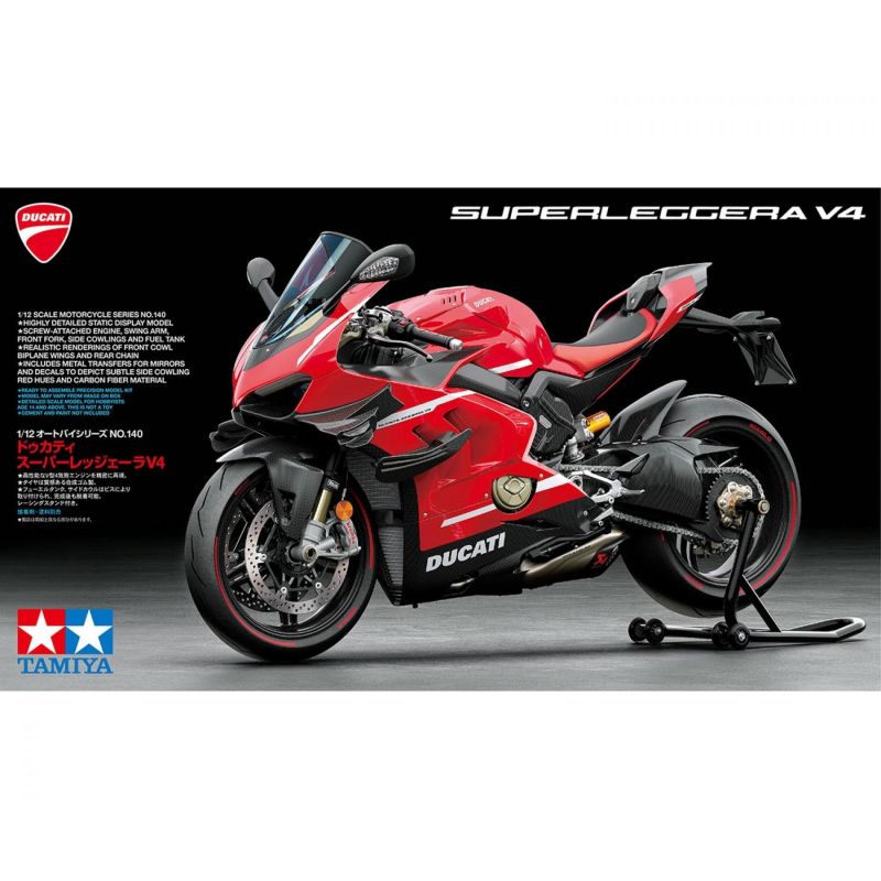 Tamiya 14140 1:12 Ducati Superleggera V4