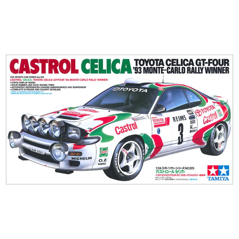 Tamiya 24125 1:24 Castrol Celica