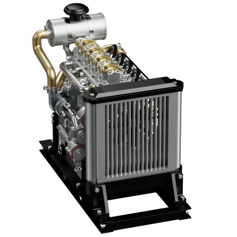 TechingEDU Mini Diesel motor300+ alkatrész