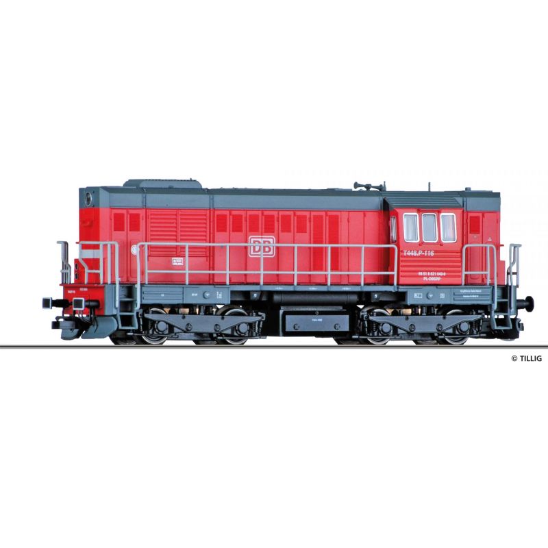 Tillig 02754 Dízelmozdony Rh T488p/620, DB Schenker Rail Polska VI