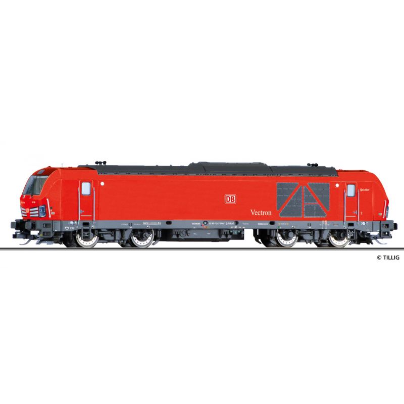 Tillig 04851 Dízelmozdony BR 247 906-1 Vectron, Siemens AG/DB Cargo VI
