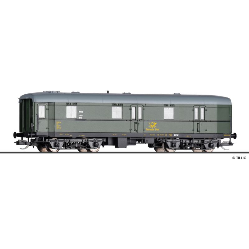 Tillig 13898 Bahnpostwagen, DP, Ep.III