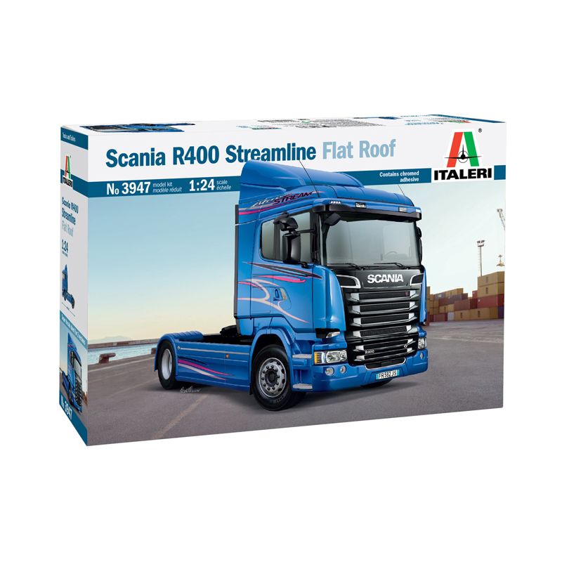 3947s Italeri Scania R400 Streamline ( flat roof ) 1:24