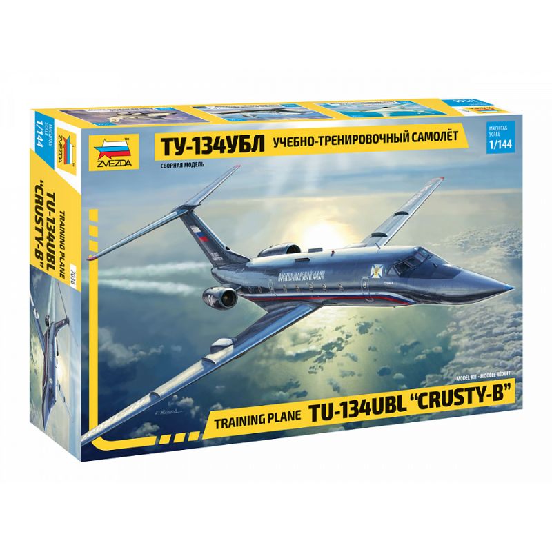 Zvezda 7036 Tupolew TU-134 UBL 1:144