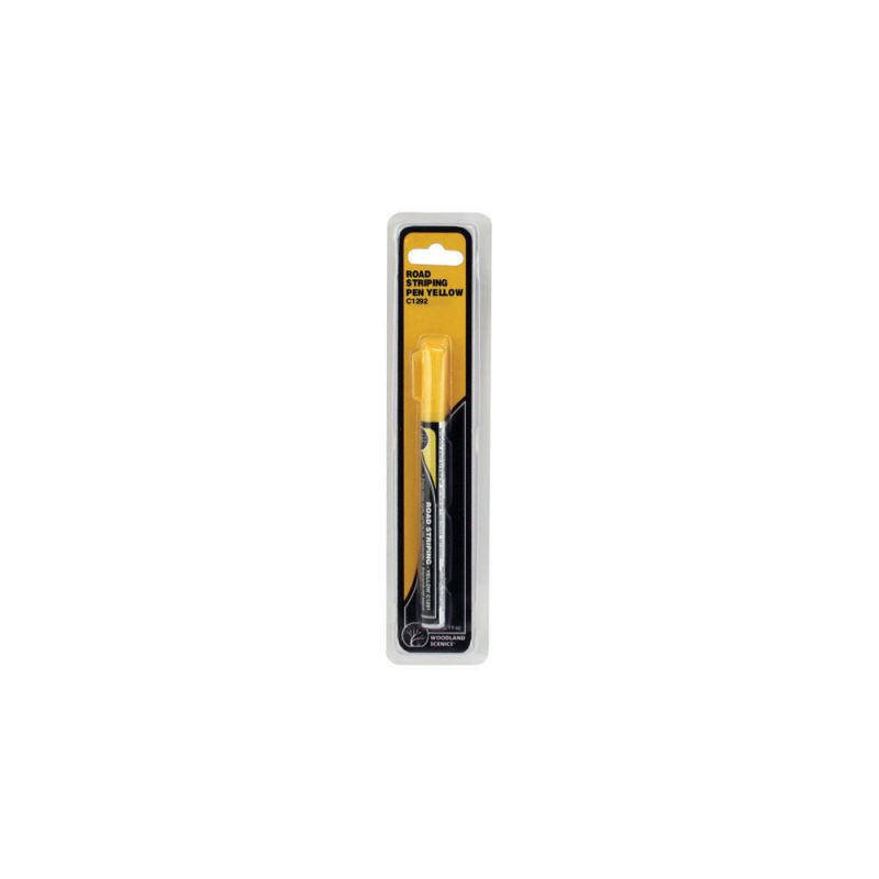 Woodlands C1292 Road Stripping Pen Útjelölő toll, sárga