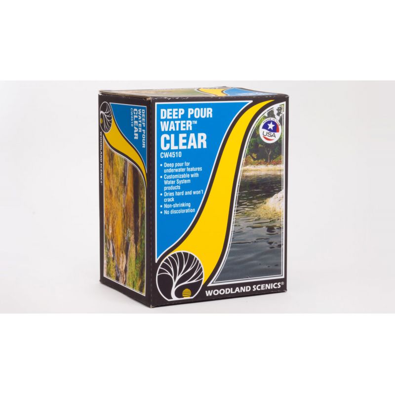 Woodlands CW4510 Vízkészítő készlet, átlátszó, Deep Pour Water Clear