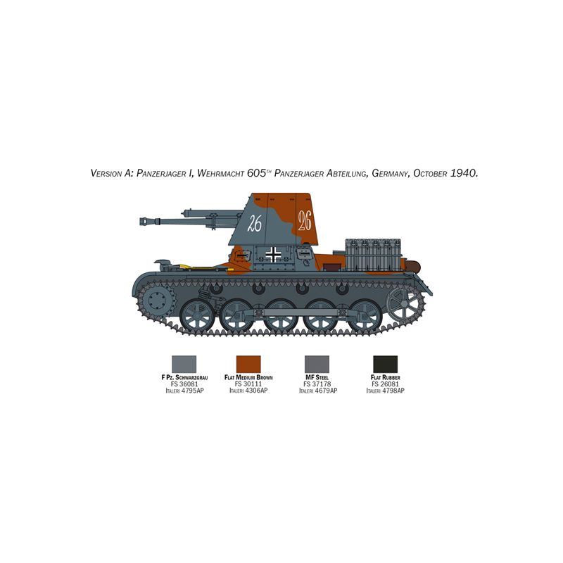 Italeri 6577 Panzerjager I