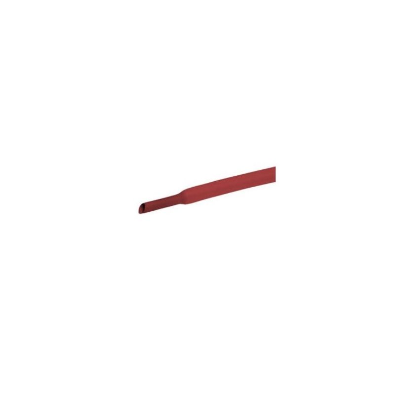 Zsugorcső 6mm, 1méter, piros