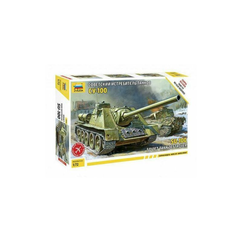 Zvezda 5044 Soviet Self-propelled Gun SU-100 1:72 (5044)