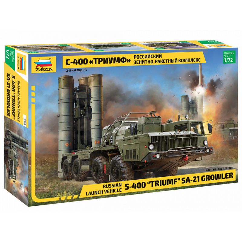 Zvezda 5068 S-400 Triumf Missile System 1:72 (5068)