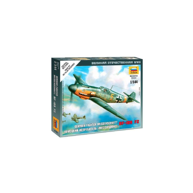 Zvezda 6116 Messerschmitt BF-109 F-2 1:144 (6116)