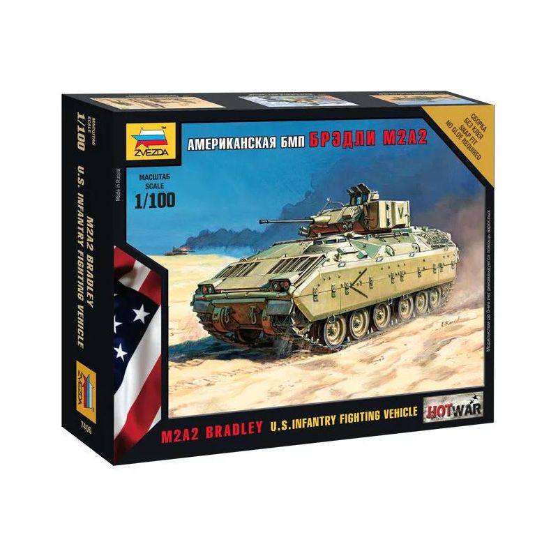 Zvezda 7406 Bradley Mini-kits modern 1:100 (7406)